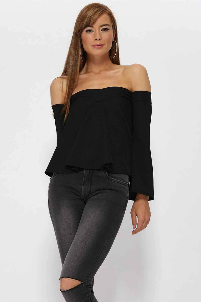 S17W-1000000184-BCK-6-off-the-shoulder-swing-top-black-jl0083