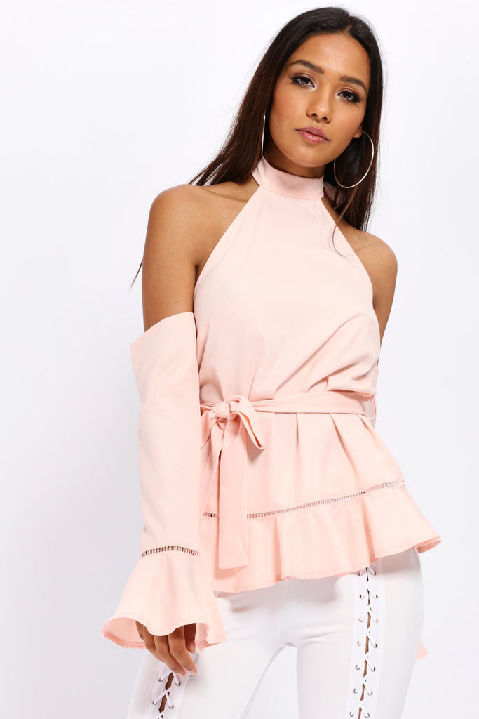 S17W-1000003882-RNK-6-cold-shoulder-halterneck-top-mid-pink-jl1691