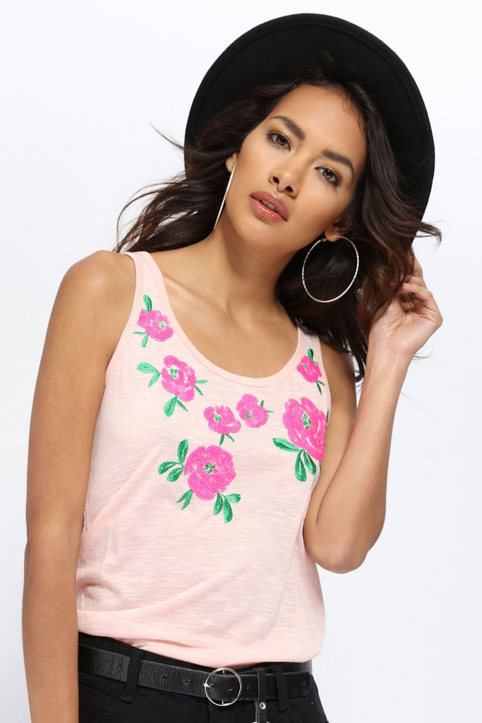 S17W-1000004645-PNK-S/M-rose-button-sequin-button-back-vest-mid-pink-jl2161
