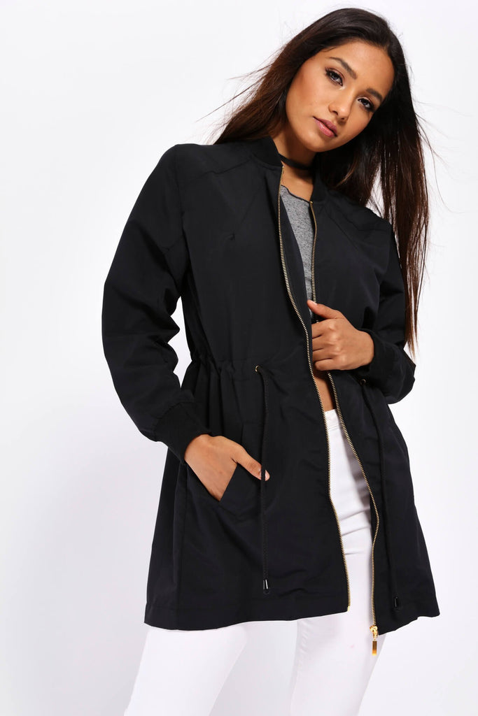 S17W-1100005179-BCK-XS-zip-front-tie-waist-jacket-black-jl2444