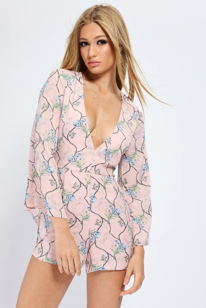 S17W-1600008729-PNK-6-print-playsuit-flared-sleeve-mid-pink-jl3909