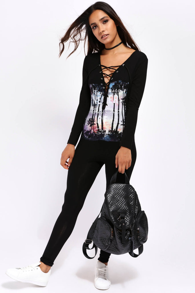 S17W-1700001320-BCK-6-eyelet-printed-jumpsuit-black-jl0506