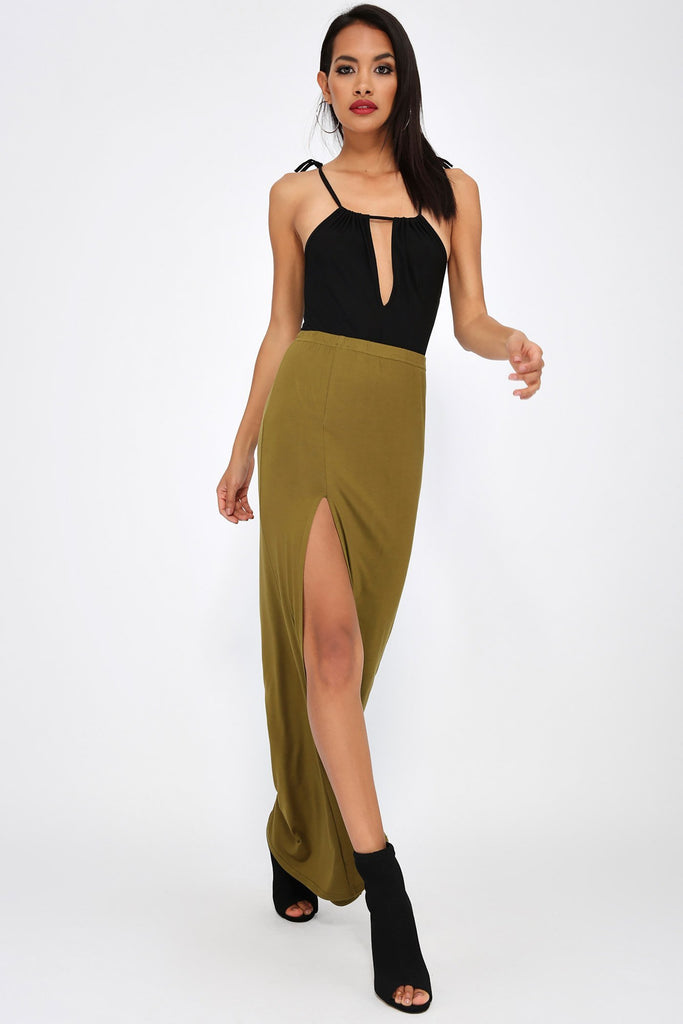 S17W-1900001739-KLE-6-split-maxi-skirt-mid-green-jl0697